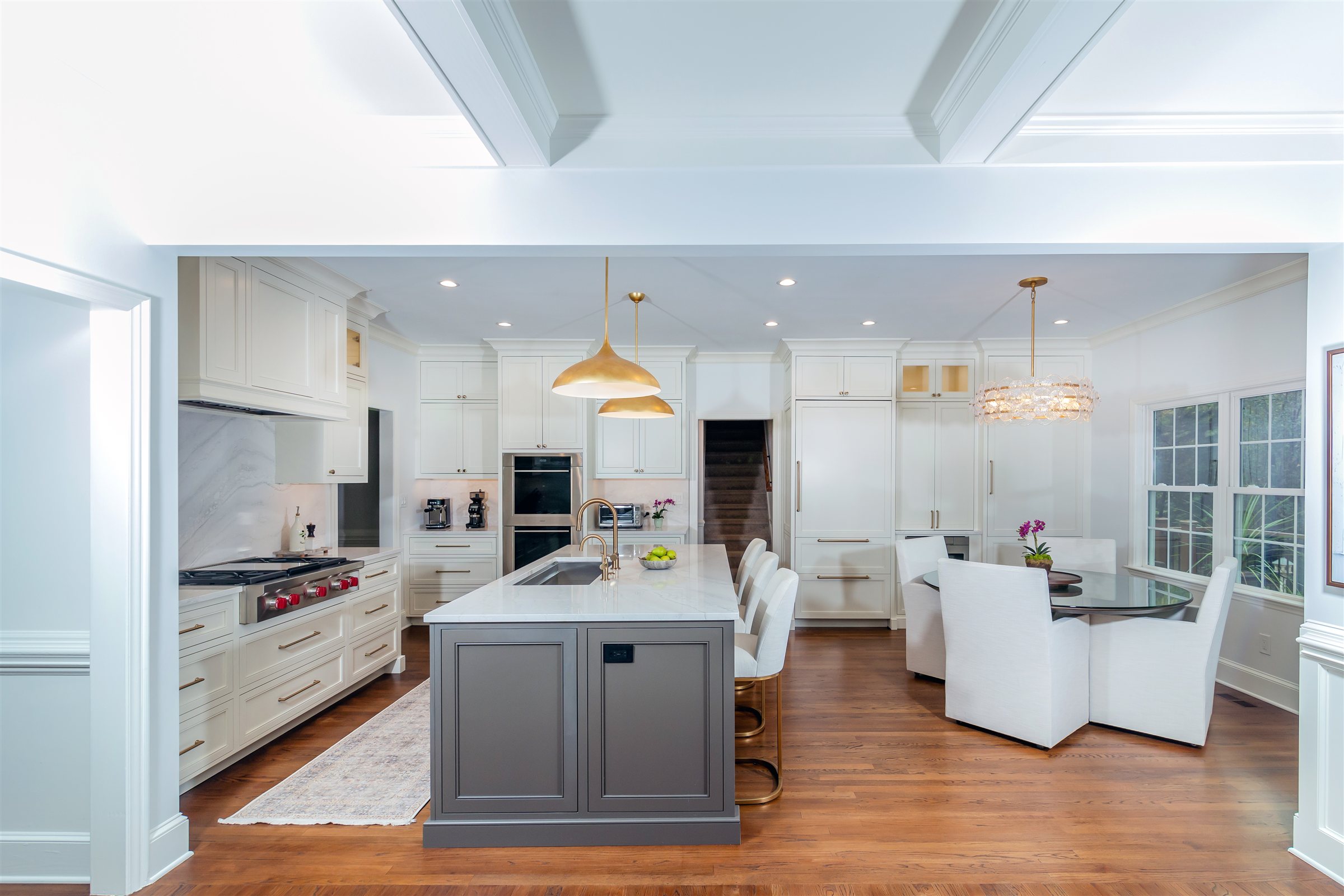 Providence Plantation Kitchen Renovation in Providence Plantation, Charlotte, NC: Luxury kitchen remodel by Revival Construction